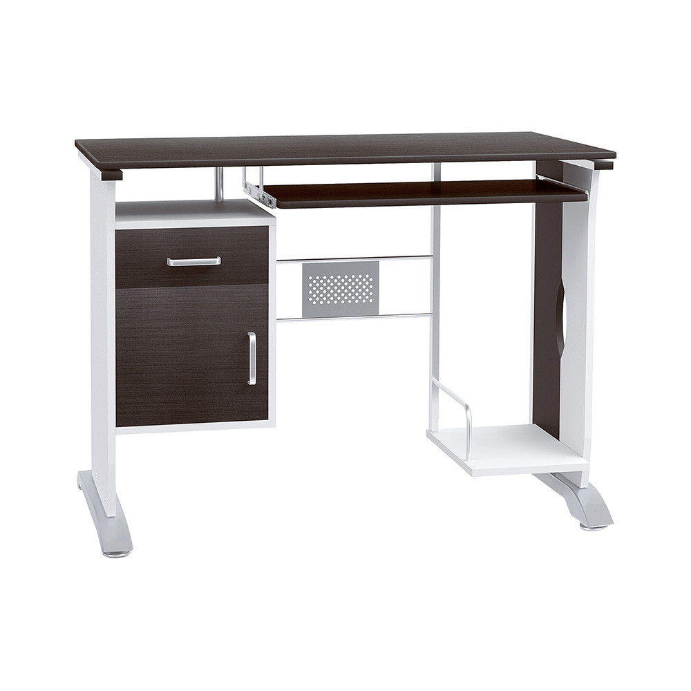 Computer Office Desk Table Workstation With Keyboard Tray Drawer